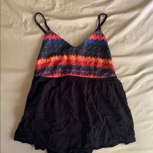 Halter cross cross tank